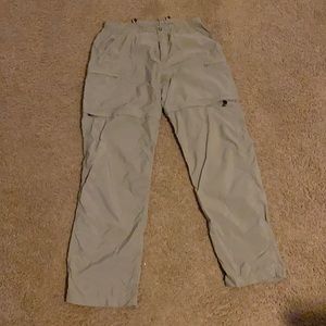 Woman’s XL north face hiking pants